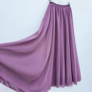 Flowy dusty purple skirt - M